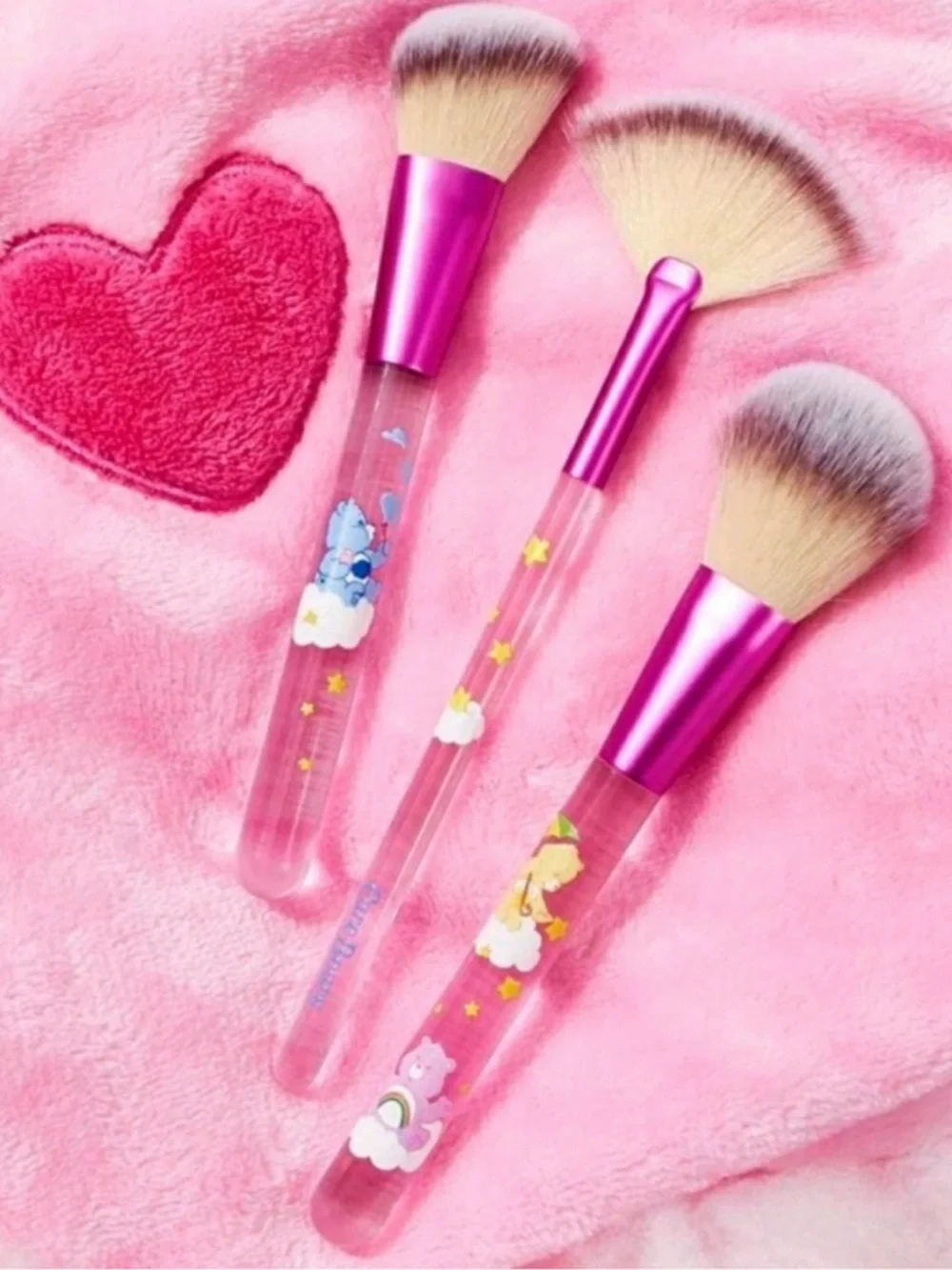 Care Bears Set of 3 Face Brushes